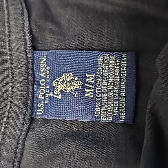 U.s polo Assn. Medium black long sleeve shirt - Picture 5 of 6